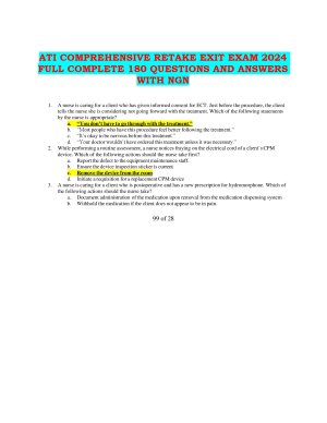 2023 Ati Comprehensive Exit Exam Retake With Ngn thumbnail