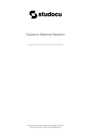 (complete) Rn Ati Capstone Maternal Newborn And Women S Health thumbnail